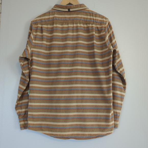 Vissla Button Up Eco Mens Size Medium Organic Cotton Flannel Outdoors Gopcore - Picture 3 of 9